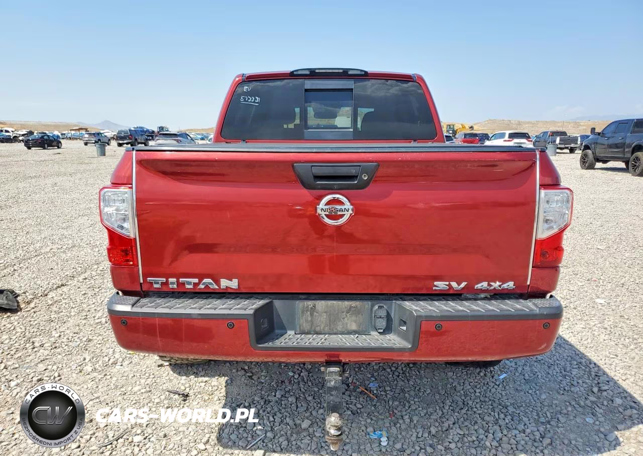 2017 Nissan Titan Sv VIN:1N6AA1E54HN573331 - 6
