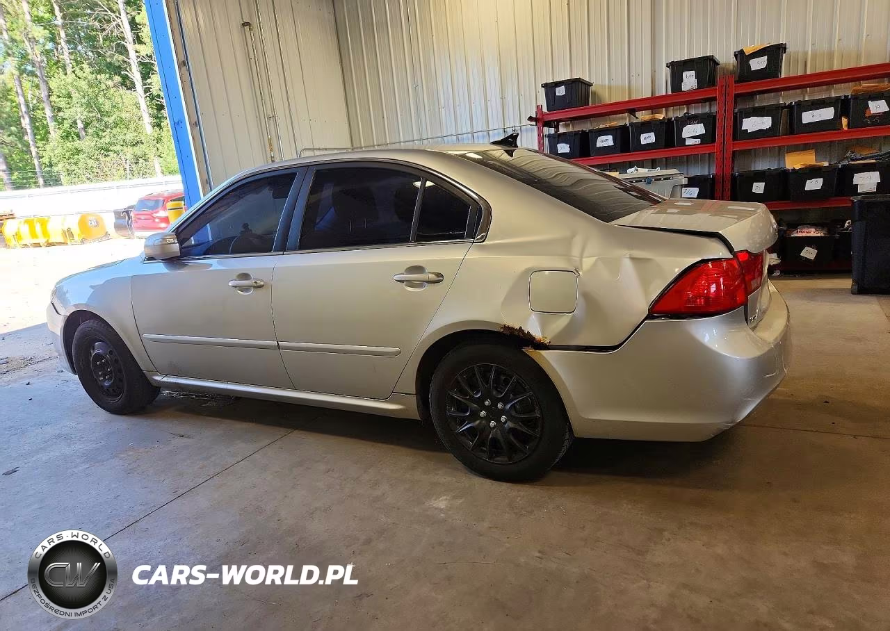 2009 Kia Optima Lx VIN:KNAGE228095351082 - 2