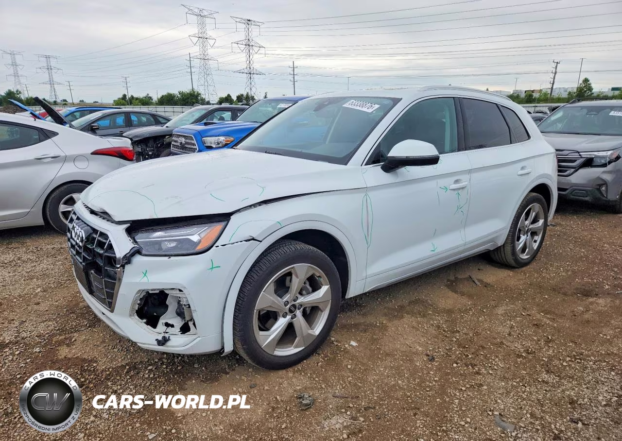2021 Audi Q5 Premium Plus VIN:WA1BAAFY7M2073606 - 1