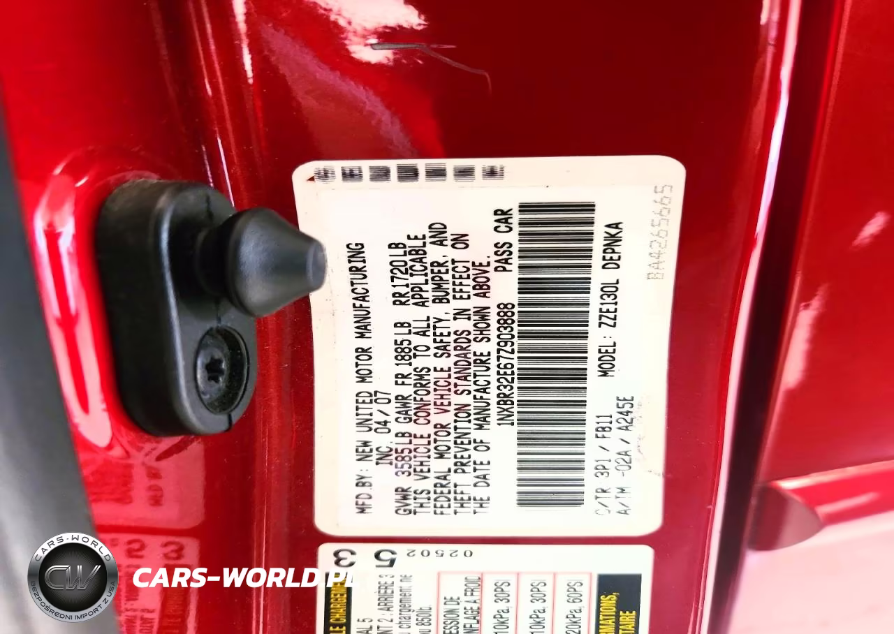 2007 Toyota Corolla Le VIN:1NXBR32E67Z903888 - 12
