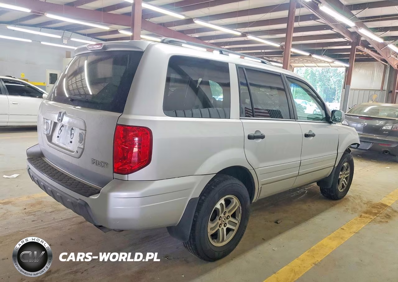 2005 Honda Pilot Ex VIN:5FNYF18405B026346 - 3