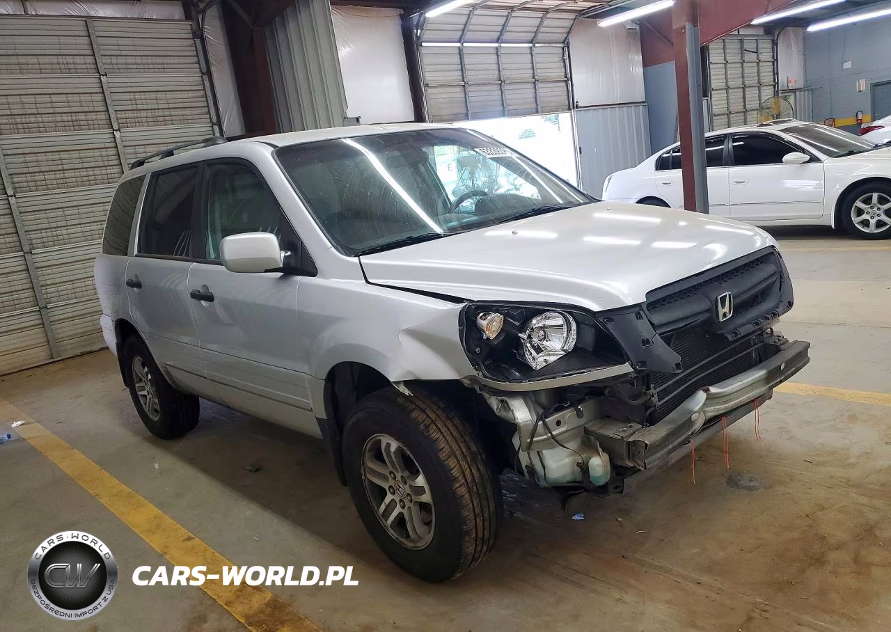 2005 Honda Pilot Ex VIN:5FNYF18405B026346 - 4