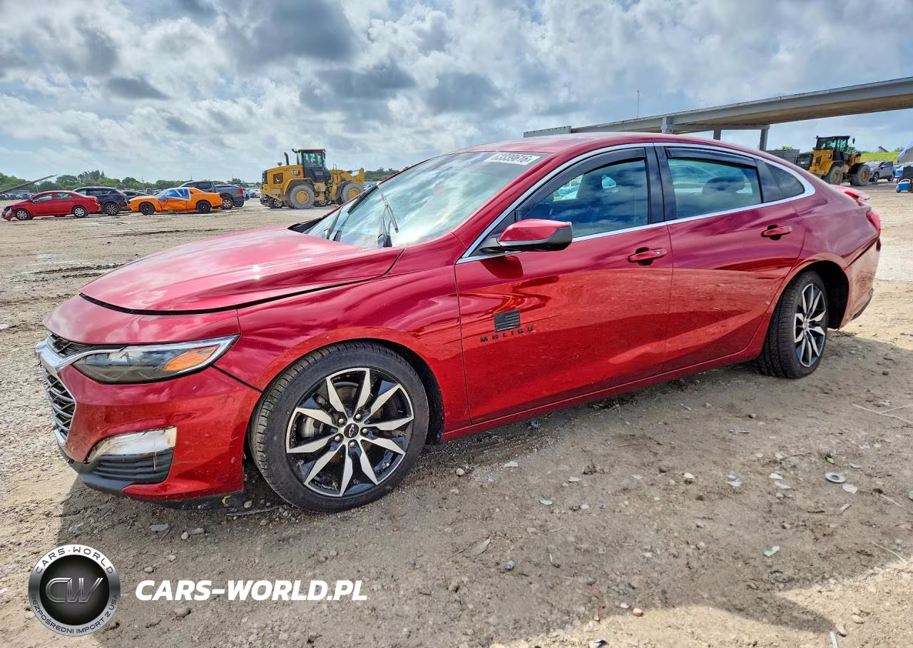 2021 Chevrolet Malibu Rs VIN:1G1ZG5ST7MF054575 - 1