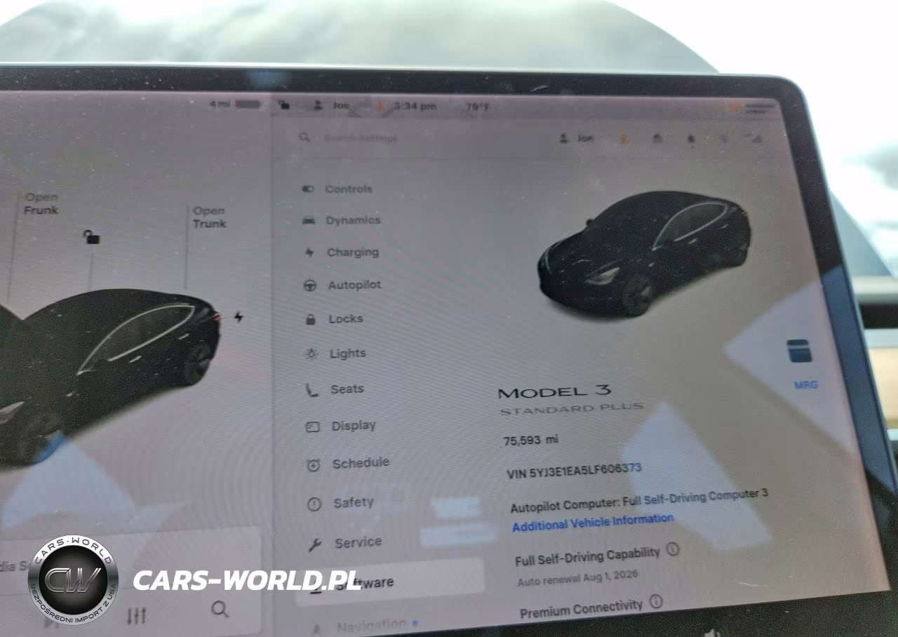 2020 Tesla Model 3 VIN:5YJ3E1EA5LF606373 - 9