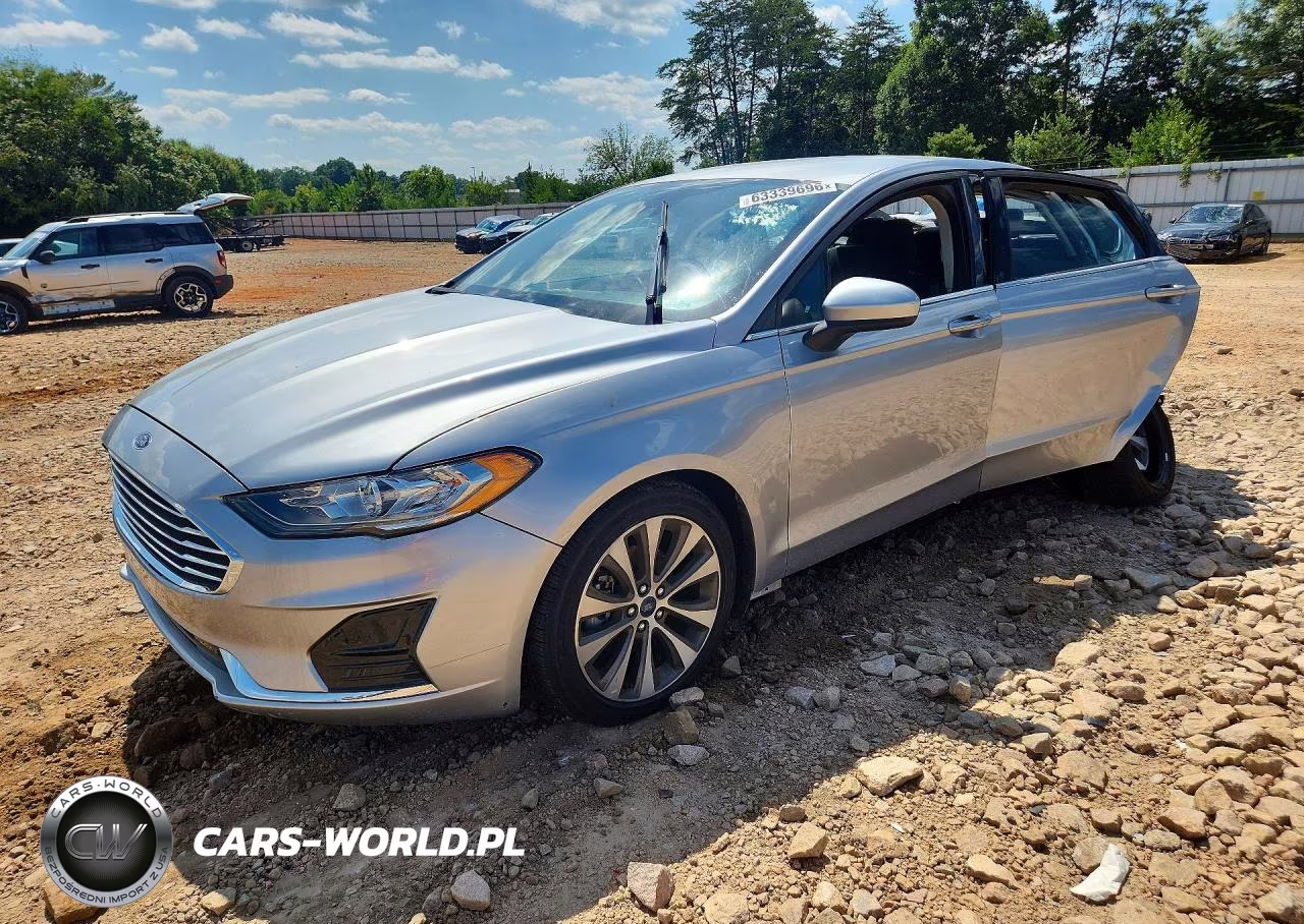 2020 Ford Fusion Se VIN:3FA6P0T90LR156162 - 1