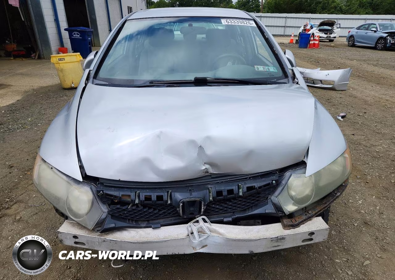 2008 Honda Civic Lx VIN:2HGFA16578H318335 - 5