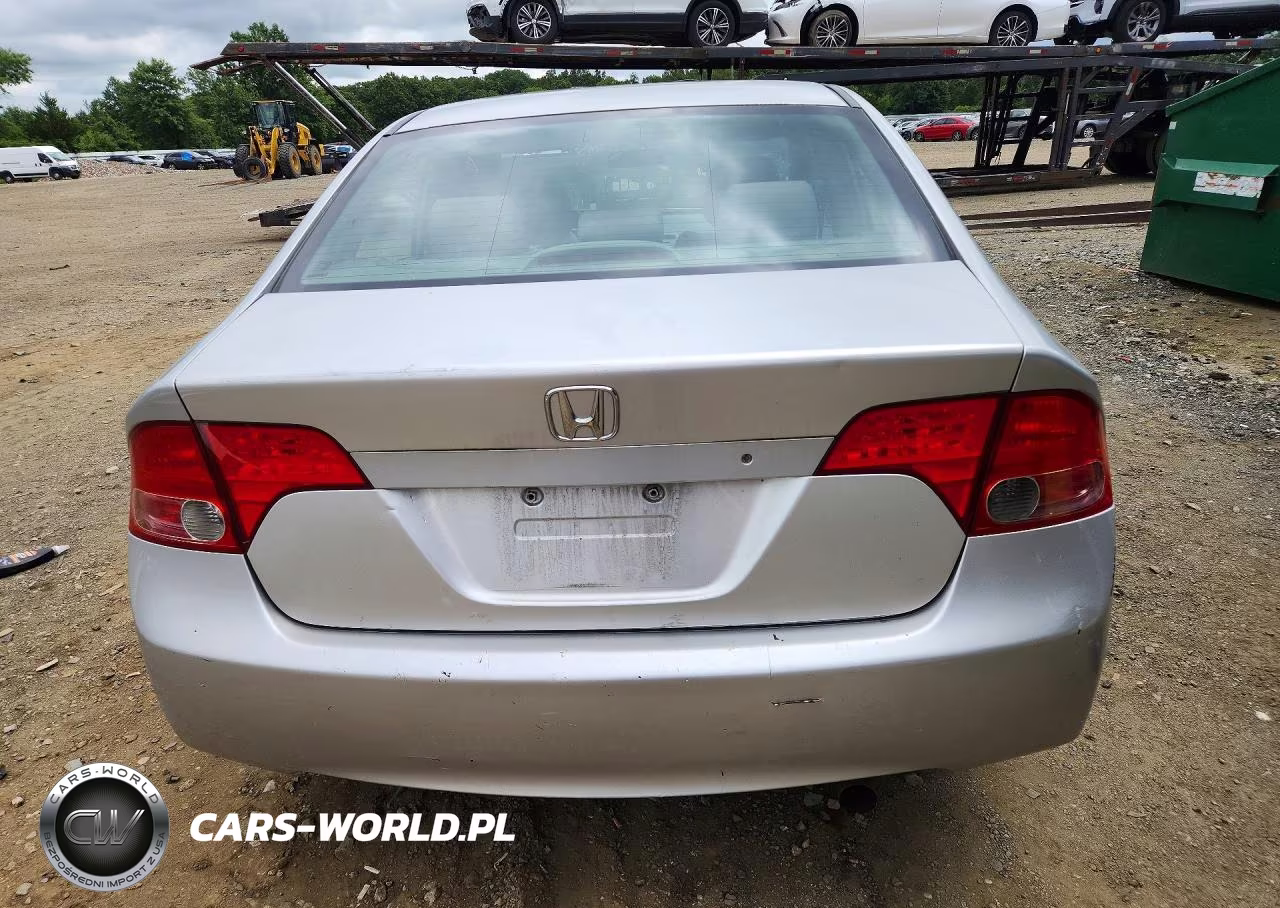 2008 Honda Civic Lx VIN:2HGFA16578H318335 - 6