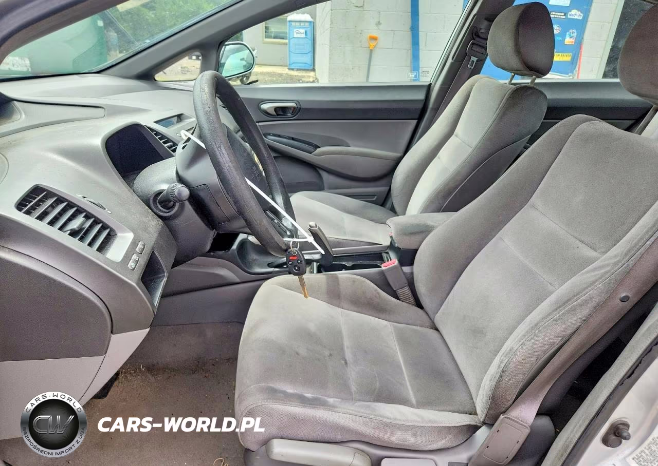 2008 Honda Civic Lx VIN:2HGFA16578H318335 - 7