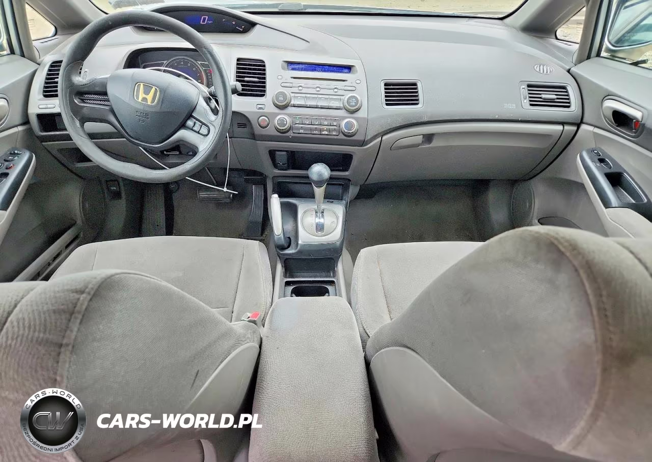2008 Honda Civic Lx VIN:2HGFA16578H318335 - 8