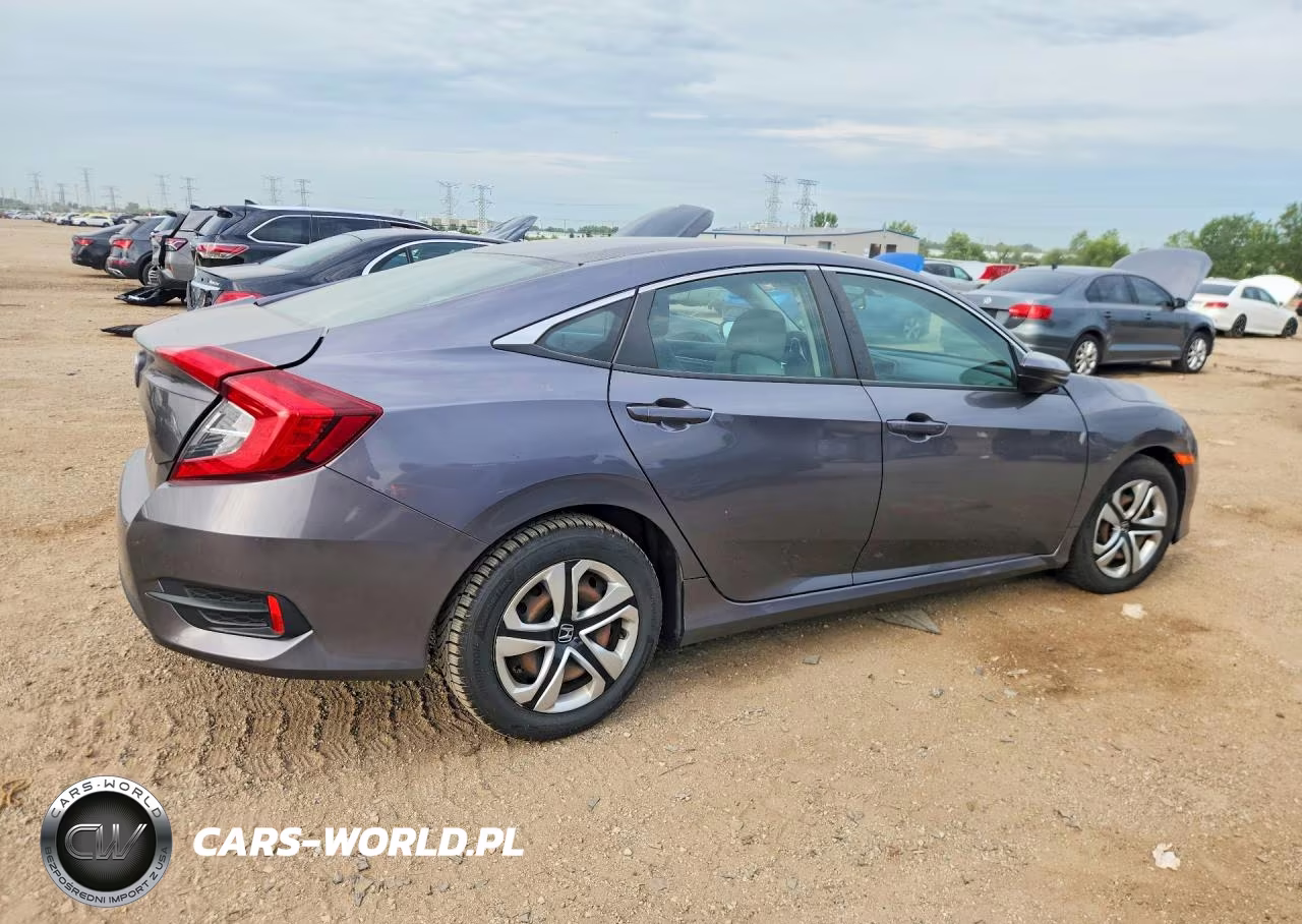 2018 Honda Civic Lx VIN:19XFC2F51JE006883 - 3