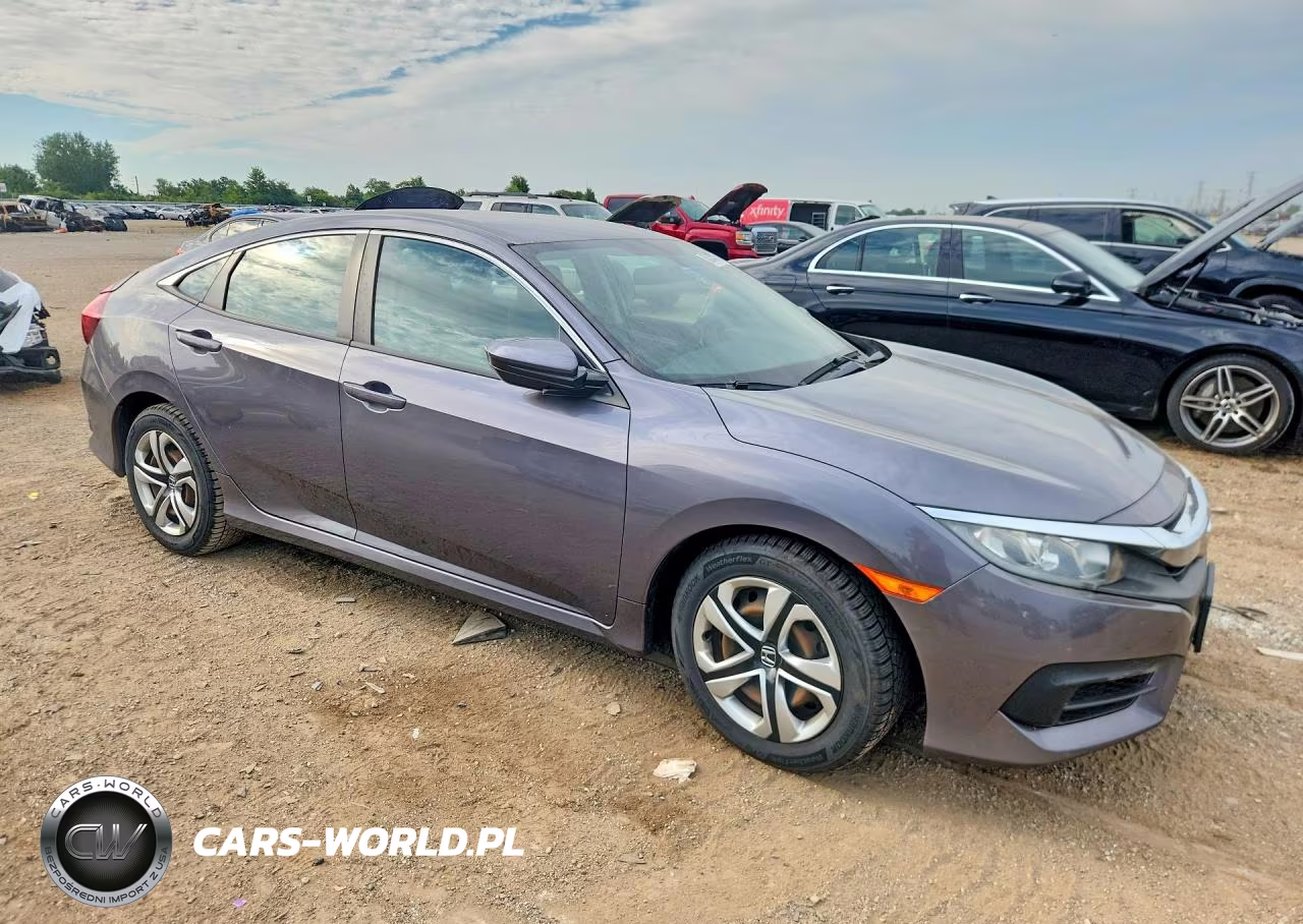 2018 Honda Civic Lx VIN:19XFC2F51JE006883 - 4