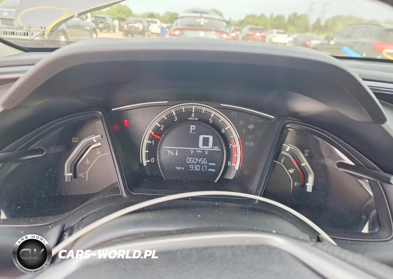 2018 Honda Civic Lx VIN:19XFC2F51JE006883 - 9