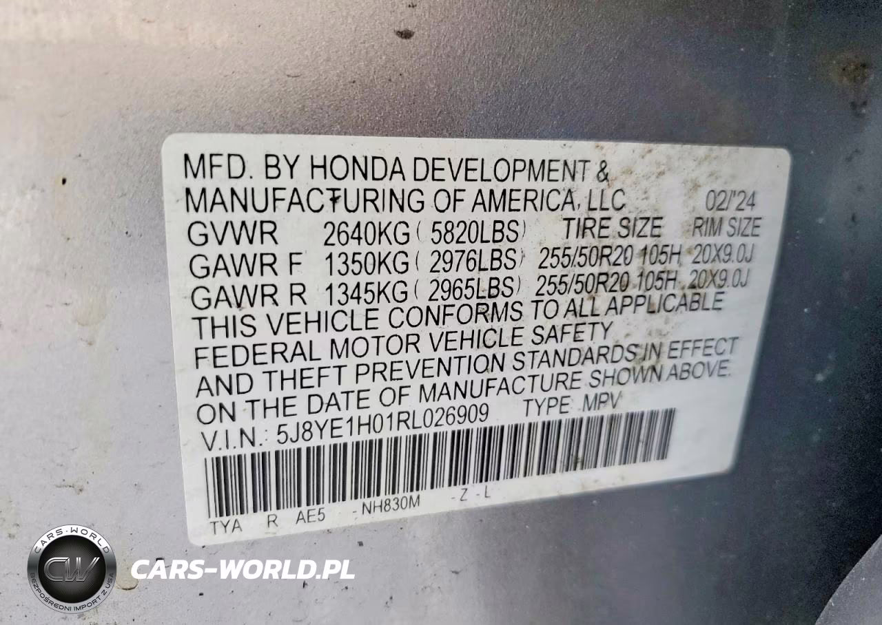 2024 Acura Mdx A-Spec VIN:5J8YE1H01RL026909 - 13