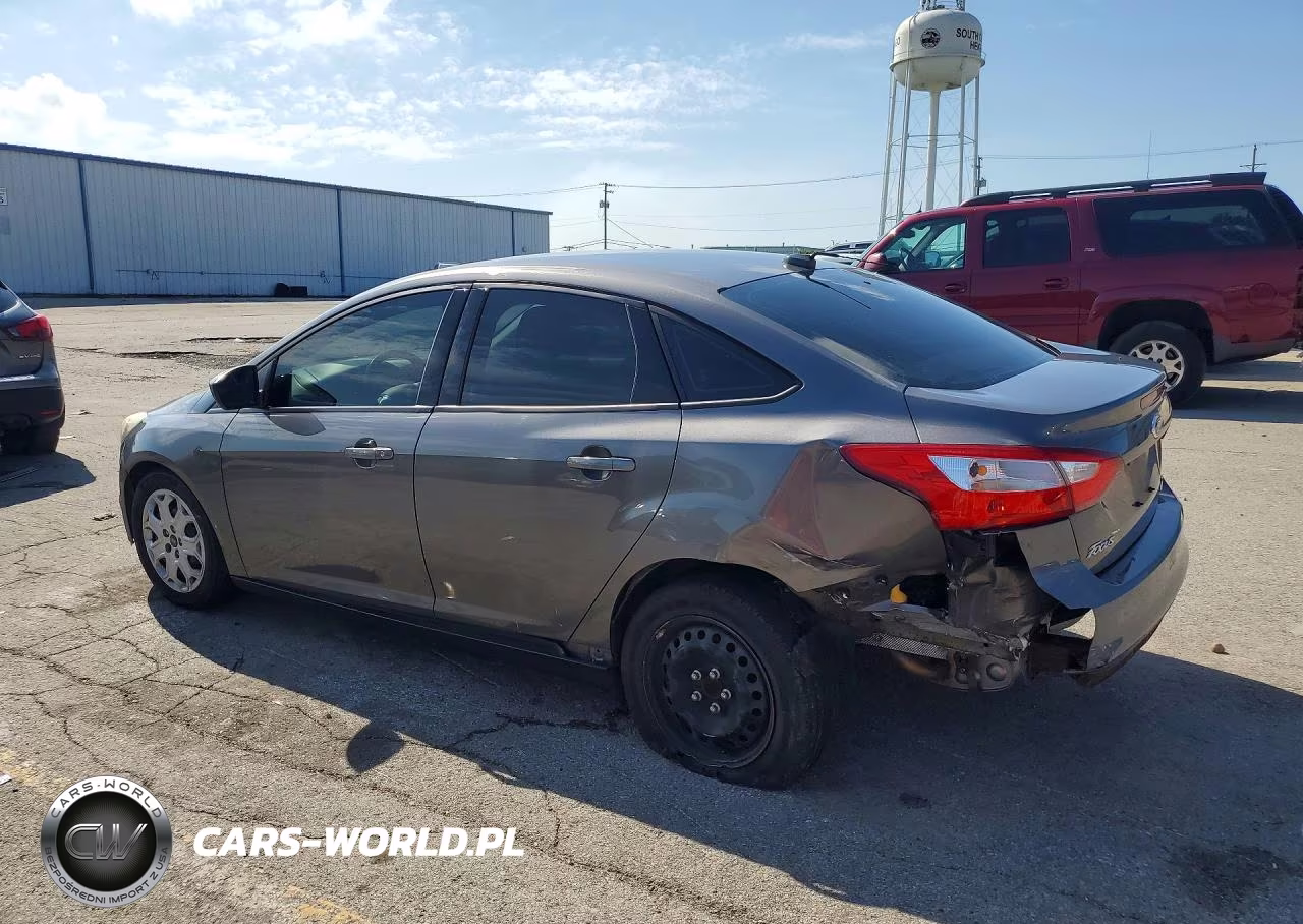 2012 Ford Focus Se VIN:1FAHP3F24CL478293 - 2
