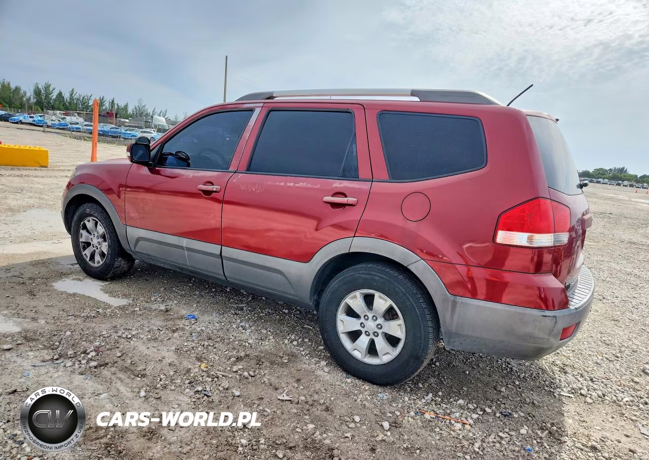 2009 Kia Borrego Lx VIN:KNDJJ741395022653 - 2