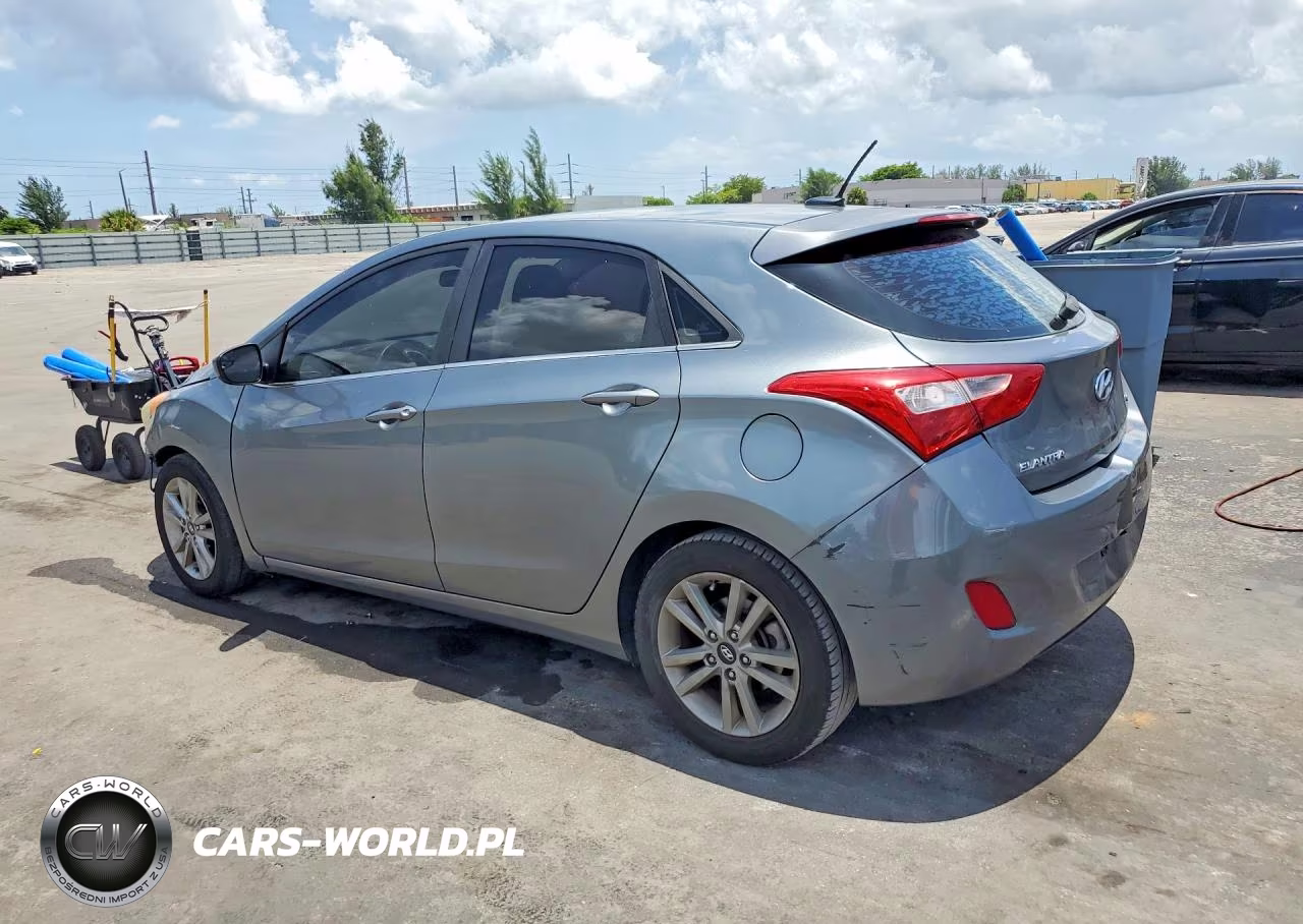 2017 Hyundai Elantra Gt Base VIN:KMHD35LH2HU383124 - 2
