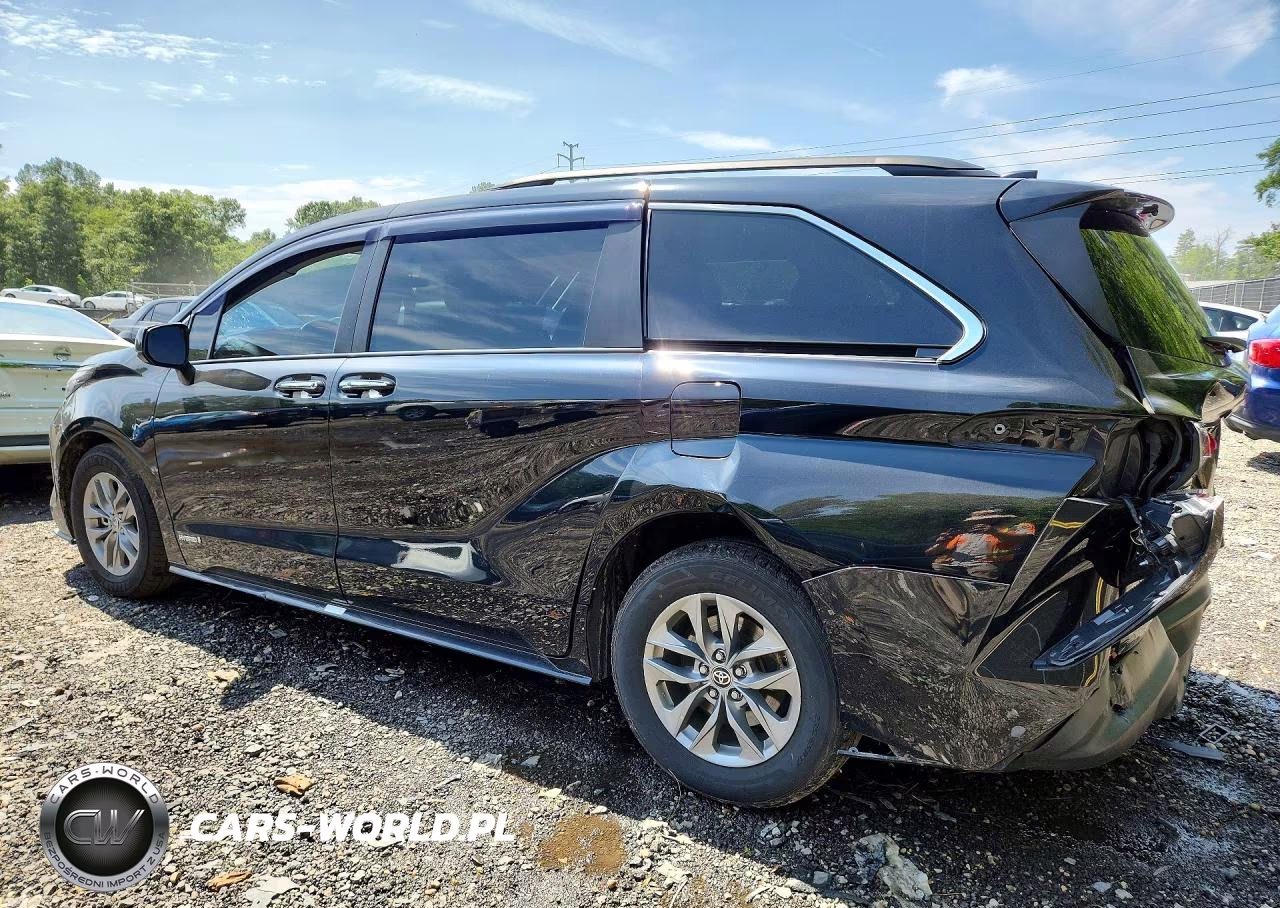 2021 Toyota Sienna Xle VIN:5TDJRKEC7MS027708 - 2