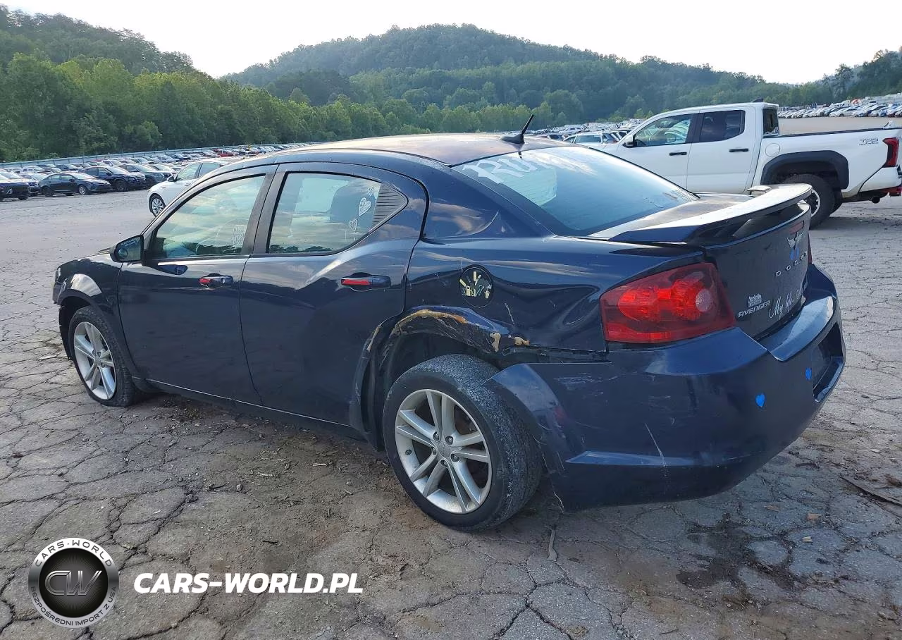 2014 Dodge Avenger Se VIN:1C3CDZAB6EN189323 - 2