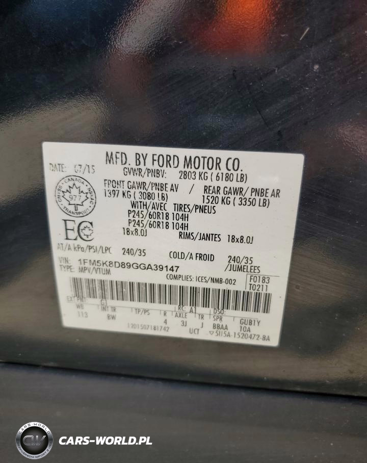 2016 Ford Explorer Xlt VIN:1FM5K8D89GGA39147 - 13