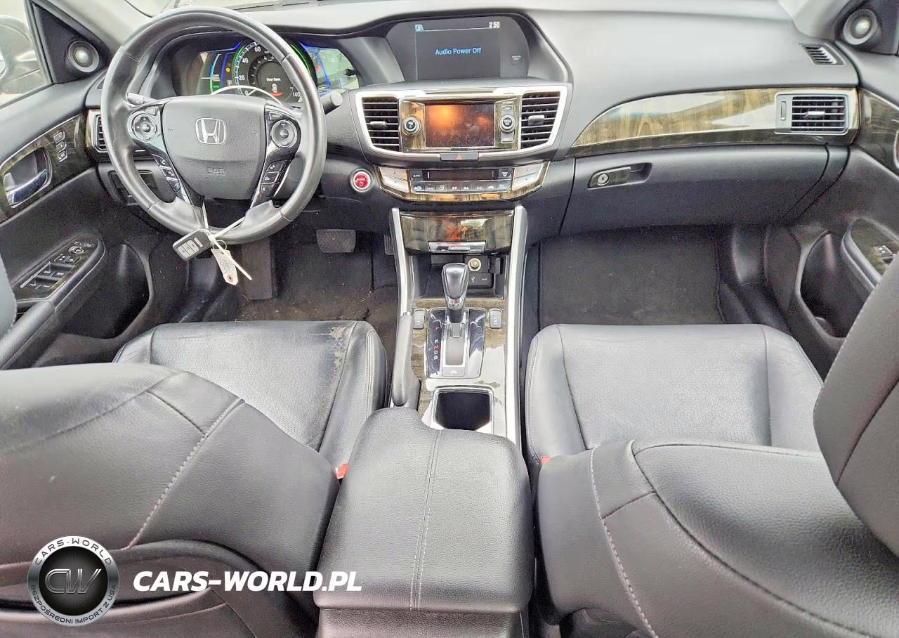 2014 Honda Accord Hybrid Exl VIN:1HGCR6F51EA002125 - 8