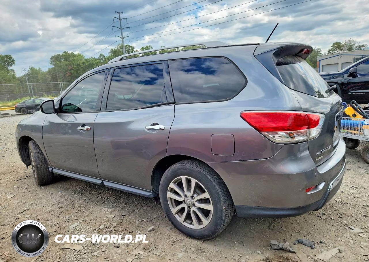 2015 Nissan Pathfinder Sv VIN:5N1AR2MNXFC629716 - 2