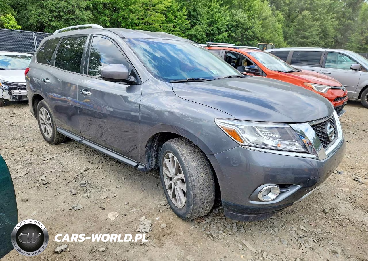 2015 Nissan Pathfinder Sv VIN:5N1AR2MNXFC629716 - 4