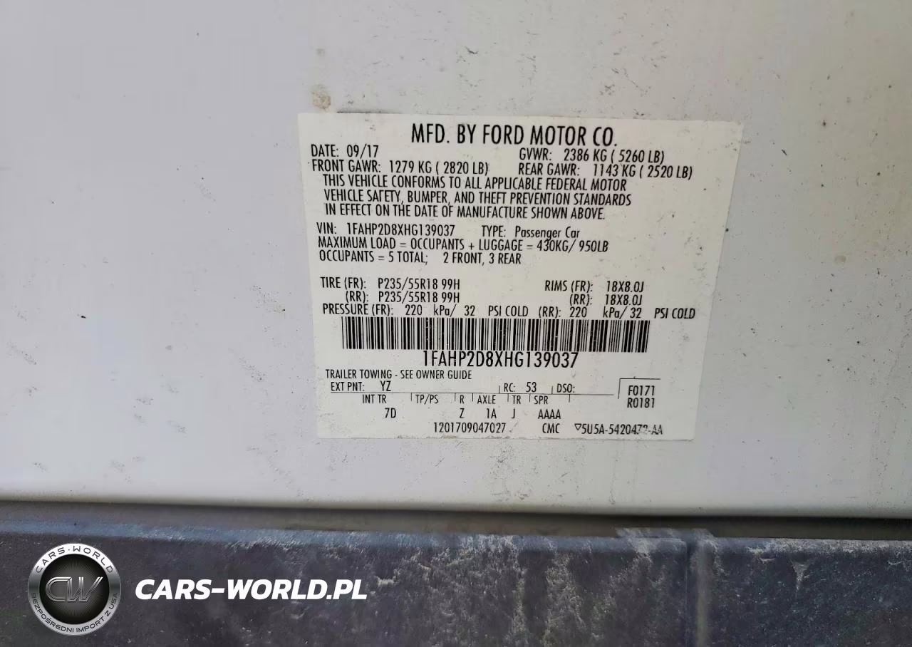 2017 Ford Taurus Se VIN:1FAHP2D8XHG139037 - 12
