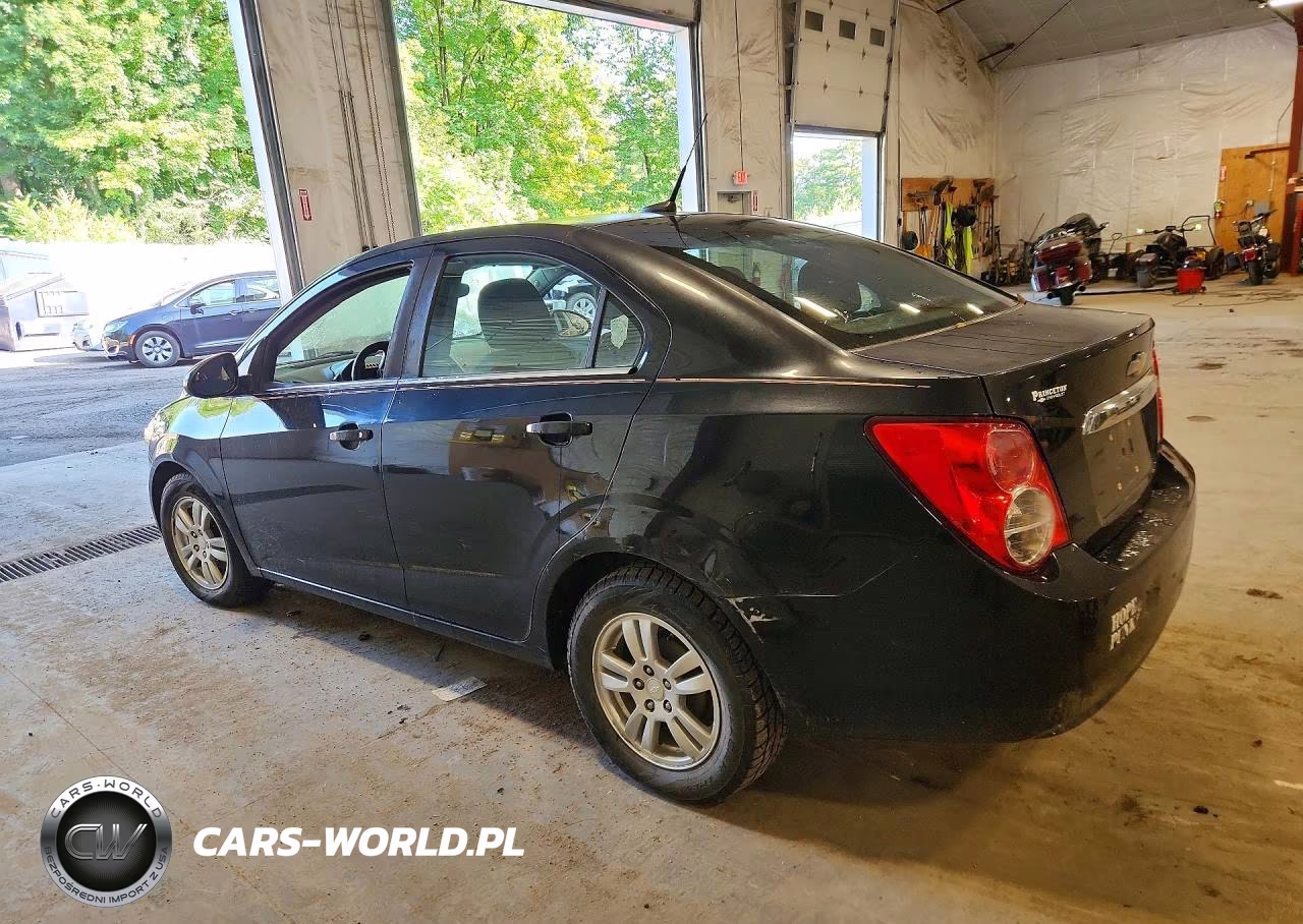 2013 Chevrolet Sonic Lt VIN:1G1JC5SB2D4181388 - 2