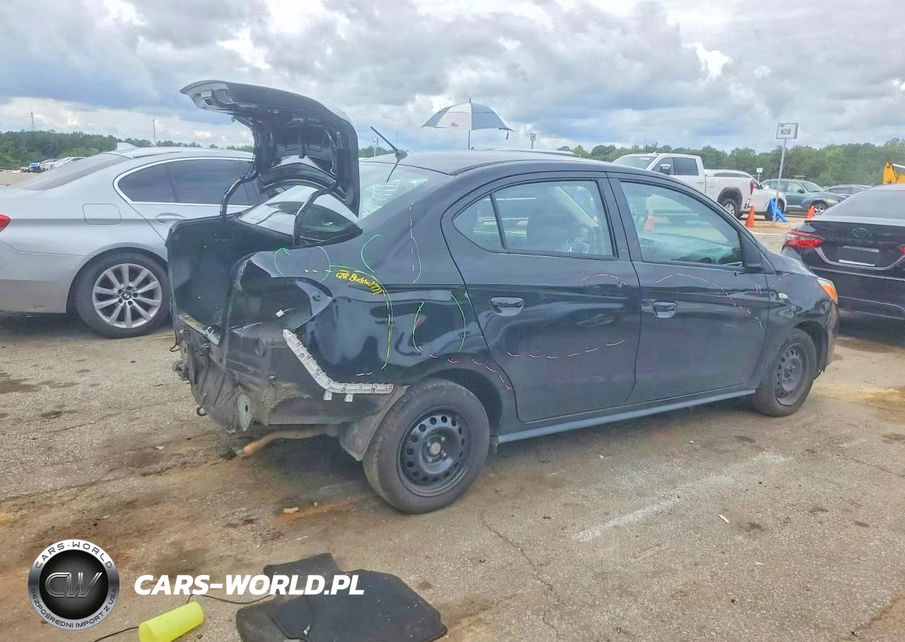 2024 Mitsubishi Mirage G4 Es VIN:ML32FUFJ7RHF01261 - 3