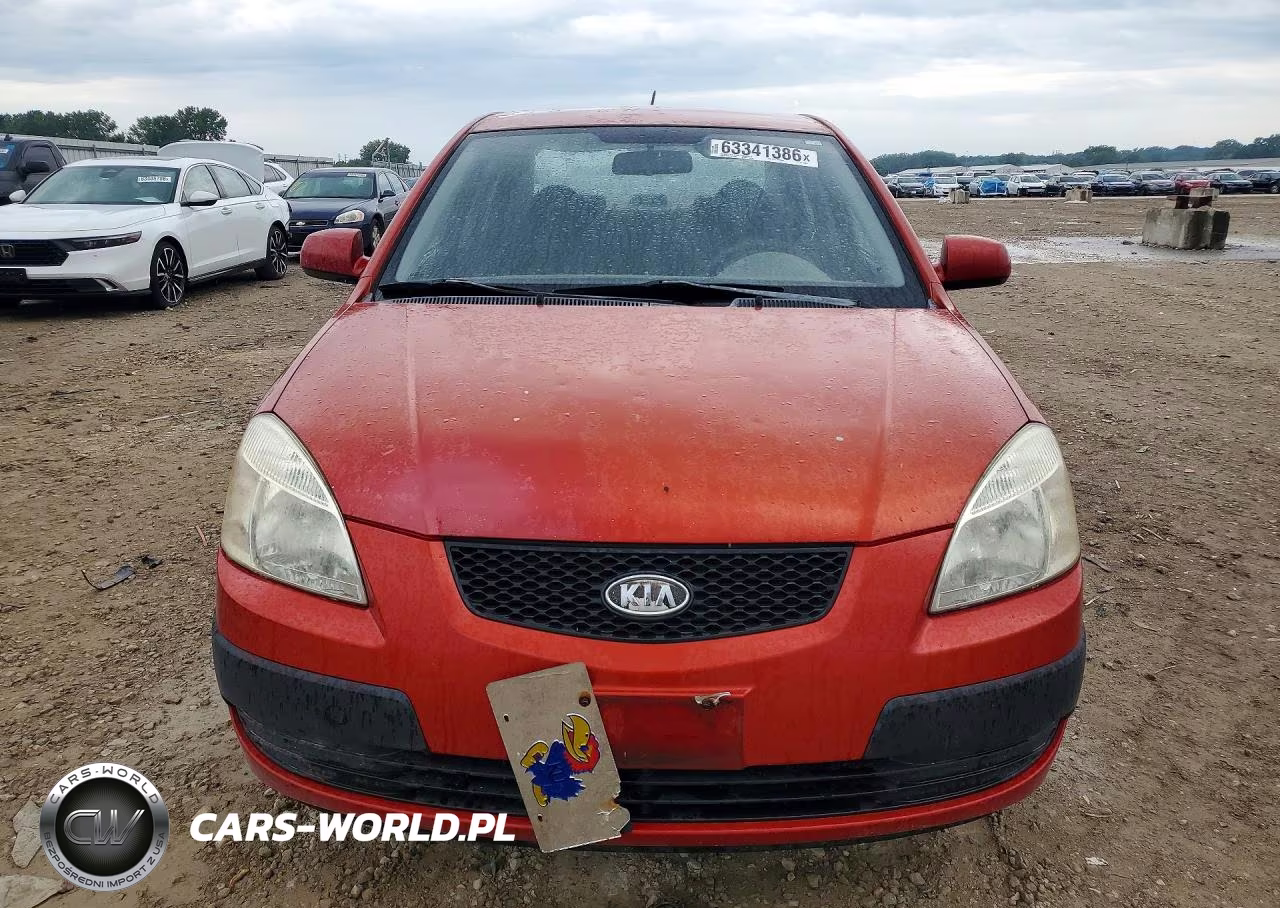 2009 Kia Rio Base VIN:KNADE223996499071 - 5
