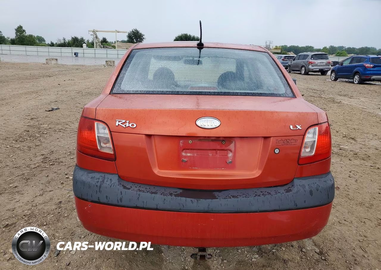 2009 Kia Rio Base VIN:KNADE223996499071 - 6