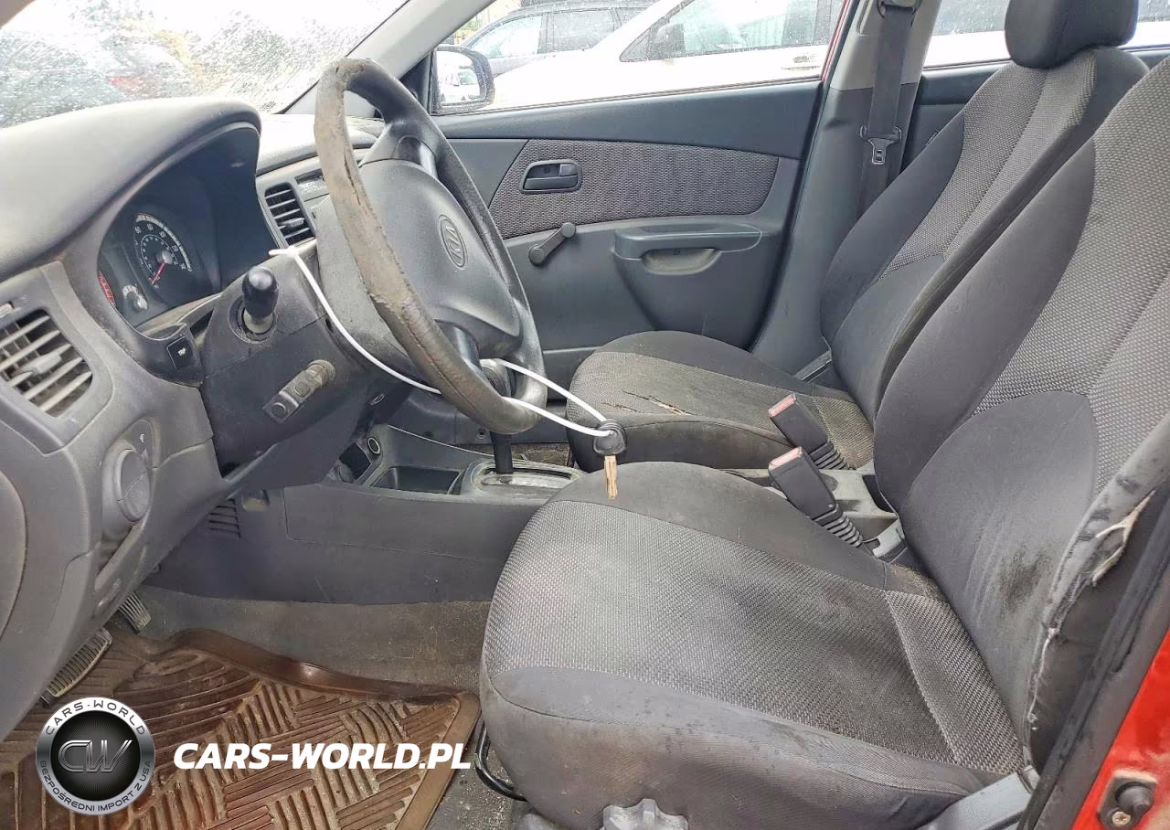 2009 Kia Rio Base VIN:KNADE223996499071 - 7