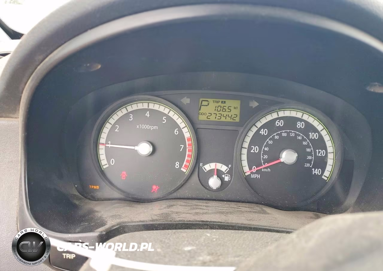 2009 Kia Rio Base VIN:KNADE223996499071 - 9