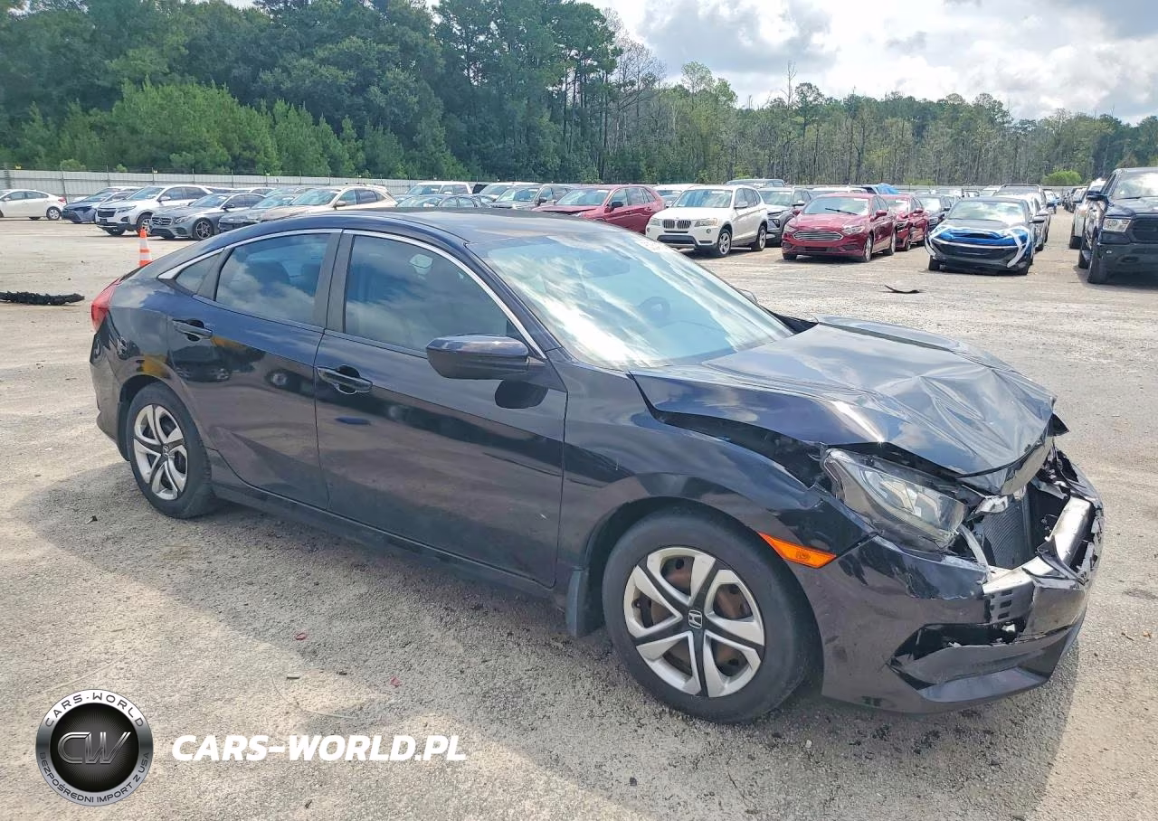 2016 Honda Civic Lx VIN:19XFC2F57GE024040 - 4
