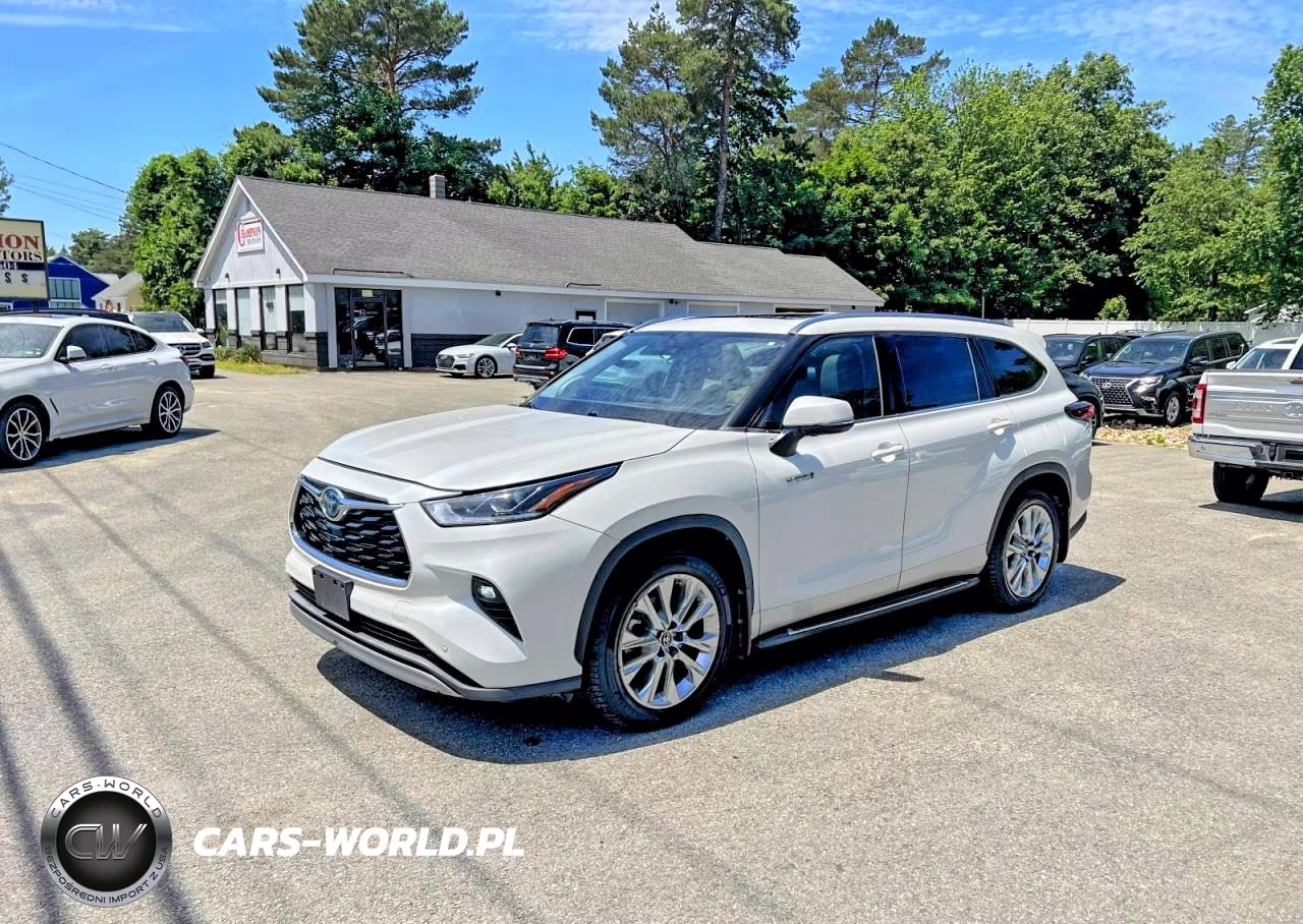 2021 Toyota Highlander Hybrid Limited VIN:5TDYARAH5MS006372 - 2