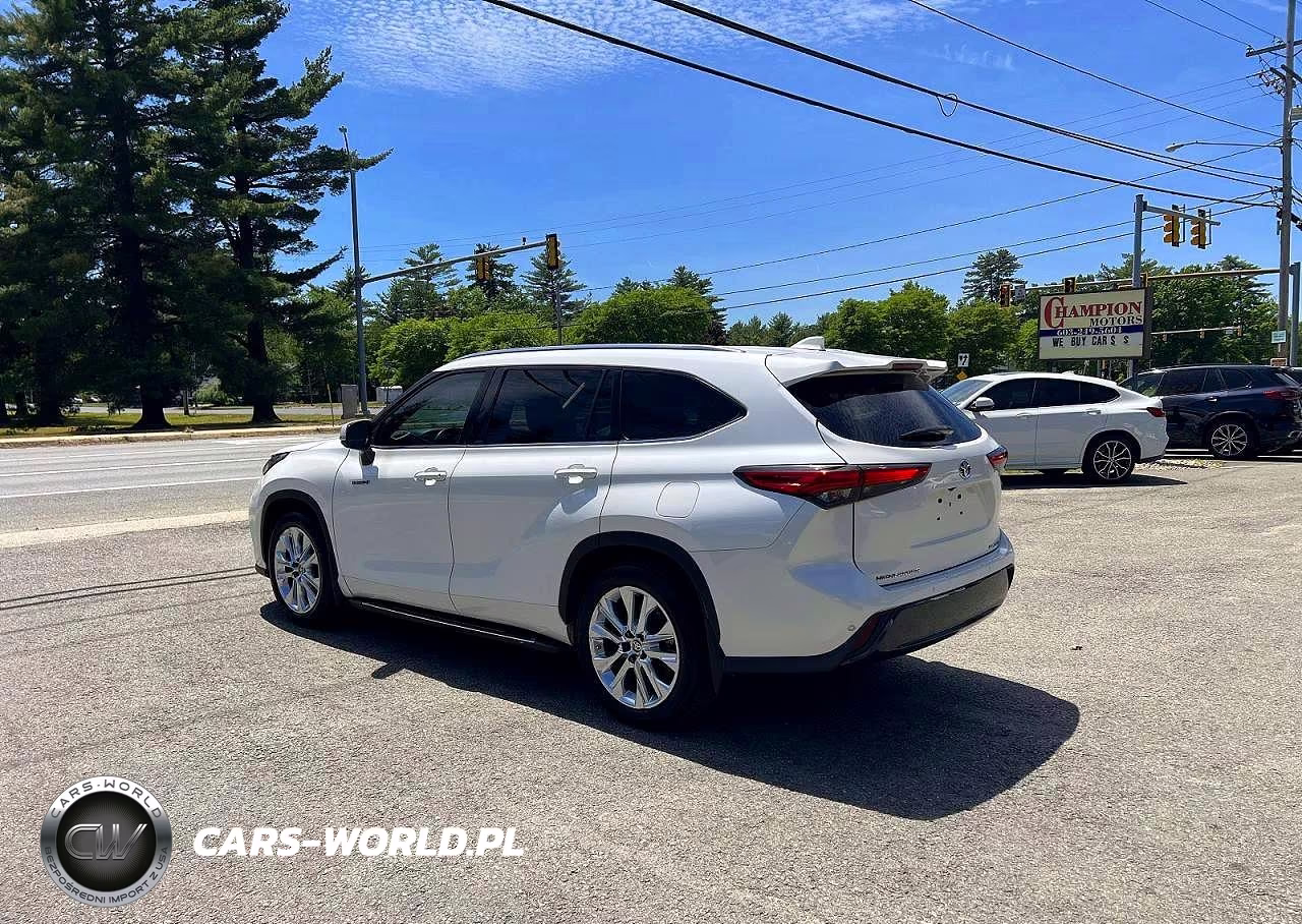 2021 Toyota Highlander Hybrid Limited VIN:5TDYARAH5MS006372 - 3