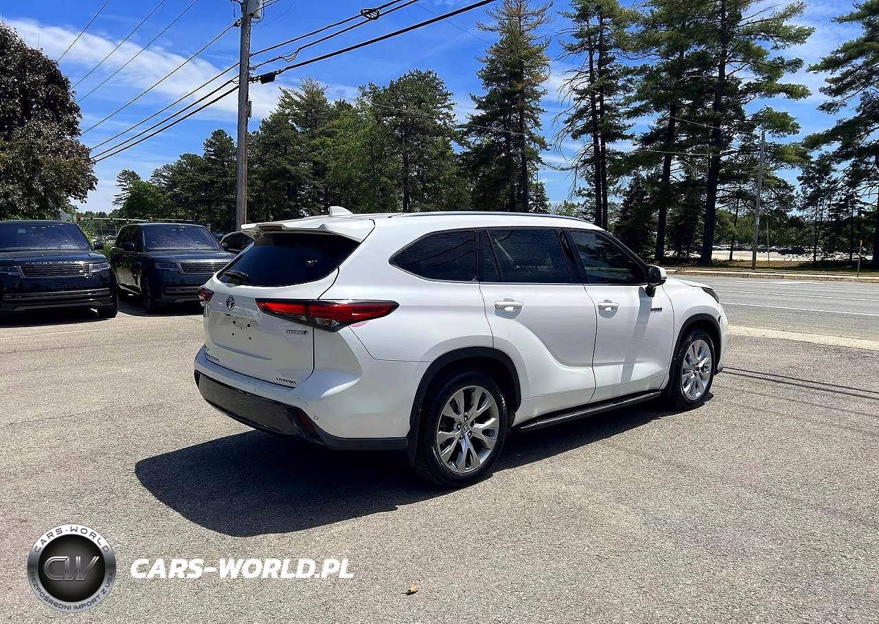 2021 Toyota Highlander Hybrid Limited VIN:5TDYARAH5MS006372 - 4