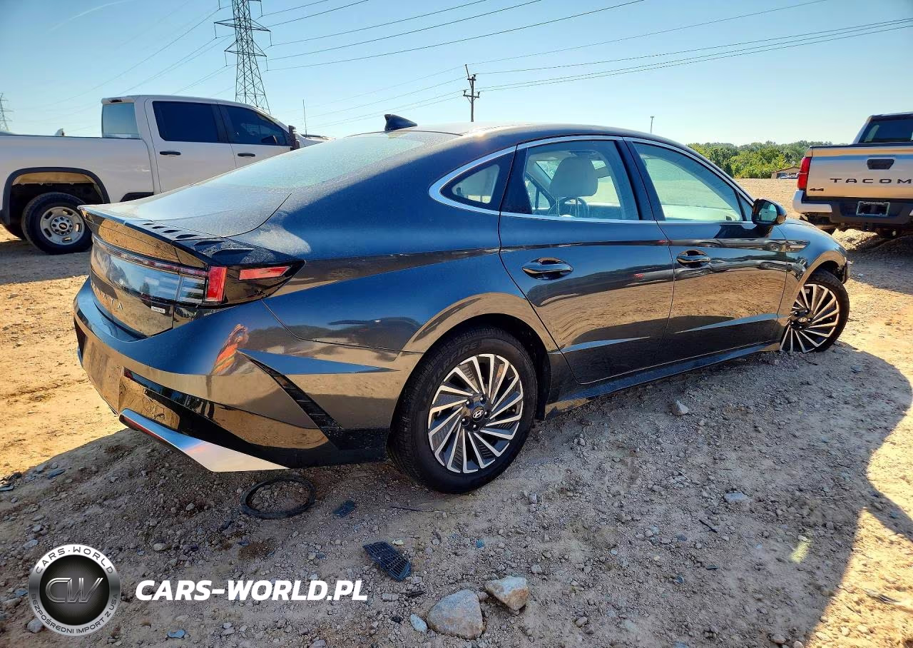 2024 Hyundai Sonata Hybrid Sel VIN:KMHL34JJ8RA097339 - 3
