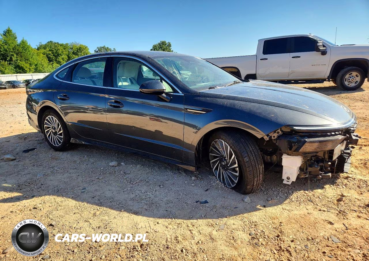 2024 Hyundai Sonata Hybrid Sel VIN:KMHL34JJ8RA097339 - 4