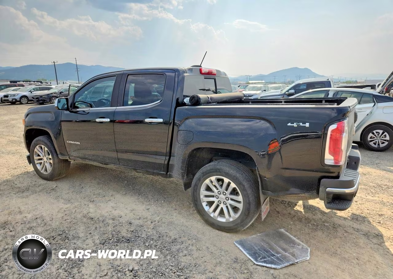 2017 GMC Canyon Slt VIN:1GTG6DEN0H1157591 - 2