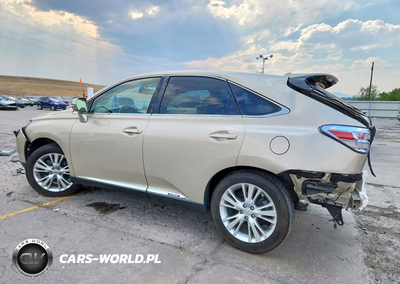 2012 Lexus Rx 450H VIN:JTJZB1BA7C2006199 - 2