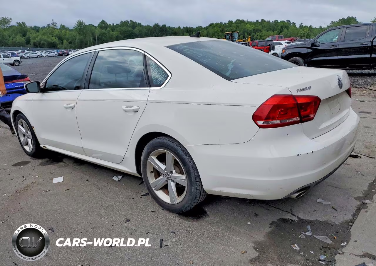 2013 Volkswagen Passat Se VIN:1VWBH7A38DC122819 - 2
