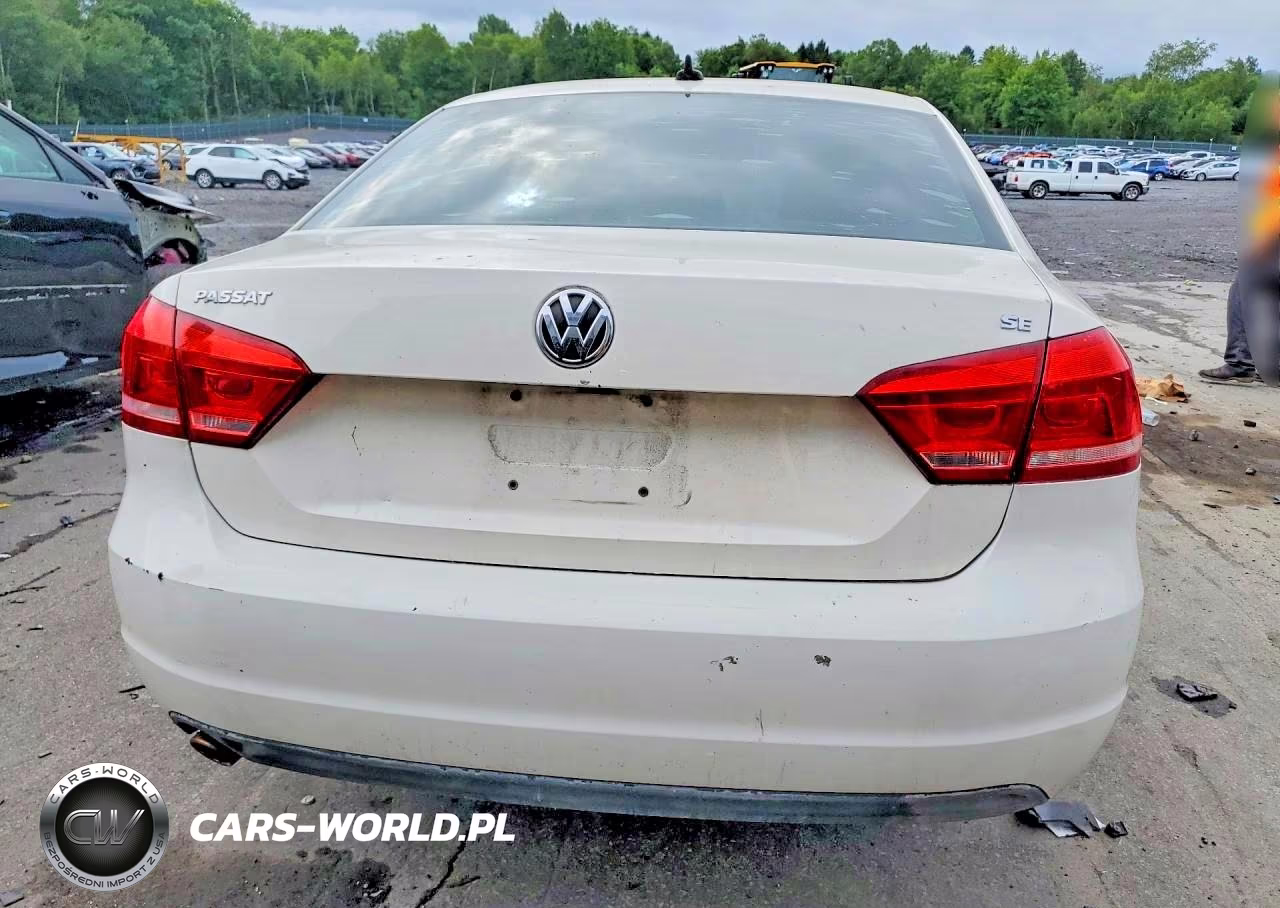 2013 Volkswagen Passat Se VIN:1VWBH7A38DC122819 - 6