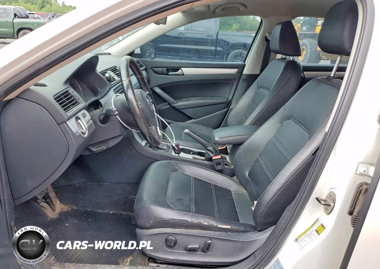 2013 Volkswagen Passat Se VIN:1VWBH7A38DC122819 - 7