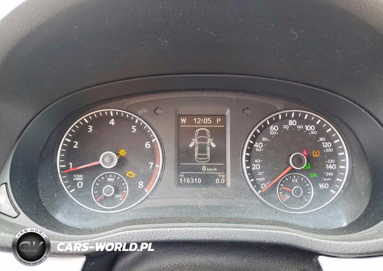 2013 Volkswagen Passat Se VIN:1VWBH7A38DC122819 - 9