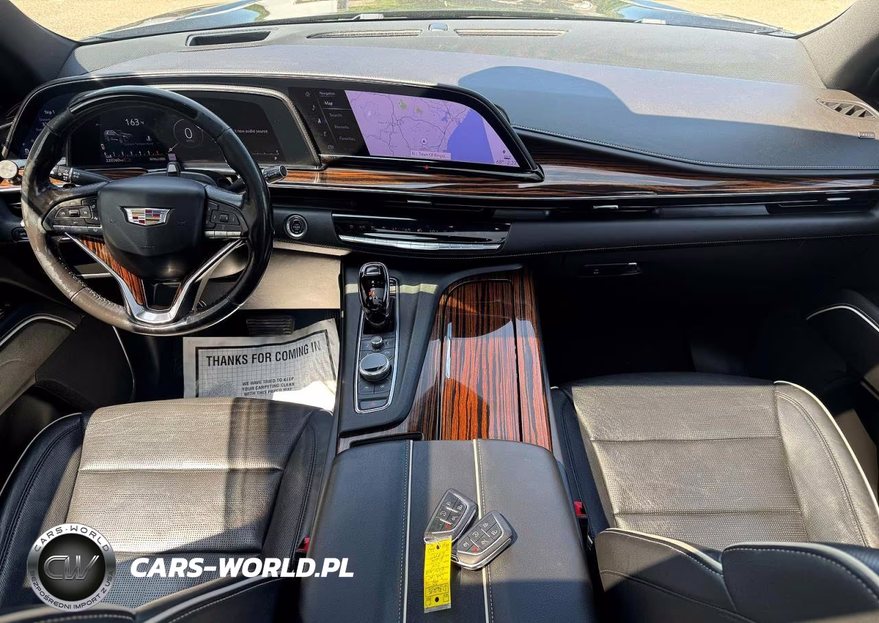 2022 Cadillac Escalade Esv 4Wd Premium Luxury VIN:1GYS4KKL5NR278597 - 8