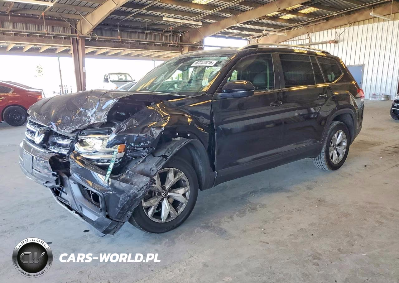 2018 Volkswagen Atlas Se VIN:1V2DP2CA4JC593504 - 1