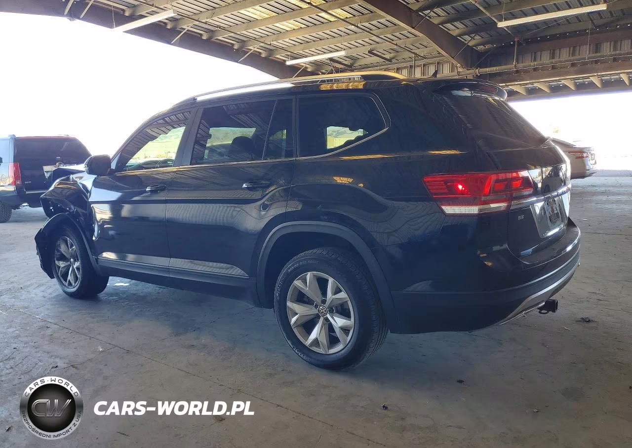 2018 Volkswagen Atlas Se VIN:1V2DP2CA4JC593504 - 2