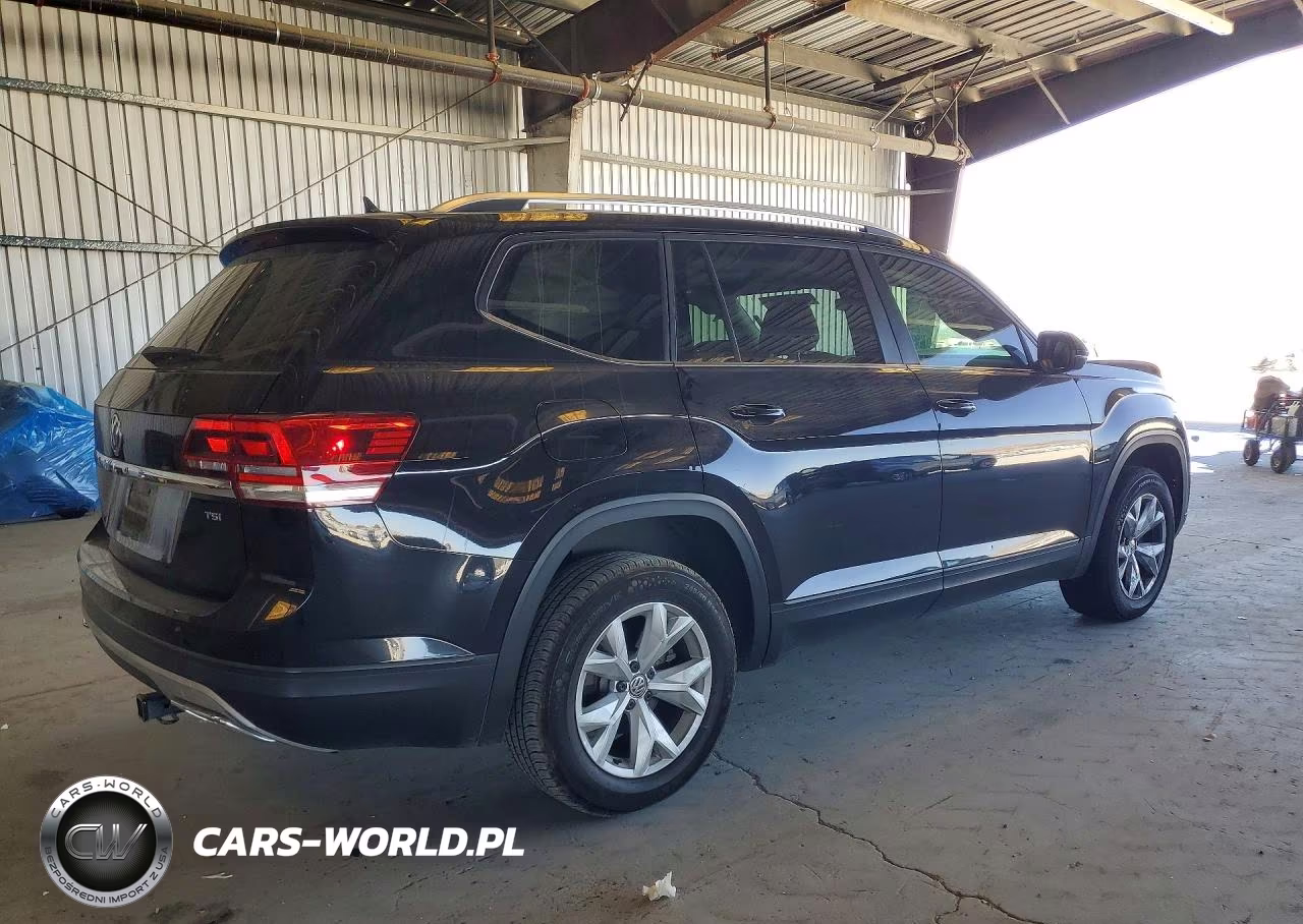2018 Volkswagen Atlas Se VIN:1V2DP2CA4JC593504 - 3