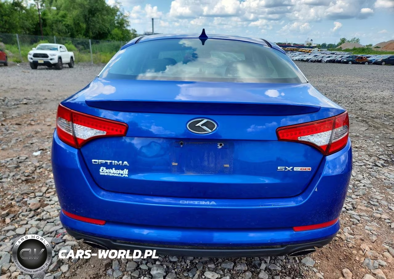 2012 Kia Optima Sx VIN:5XXGR4A67CG066448 - 6